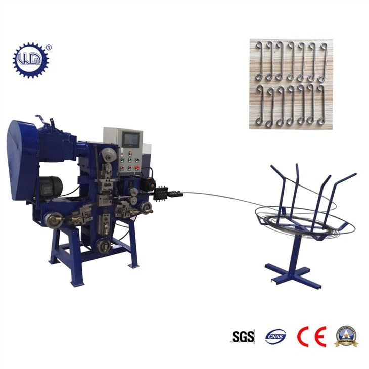 Máquina para fabricar hebillas de correas de embalaje