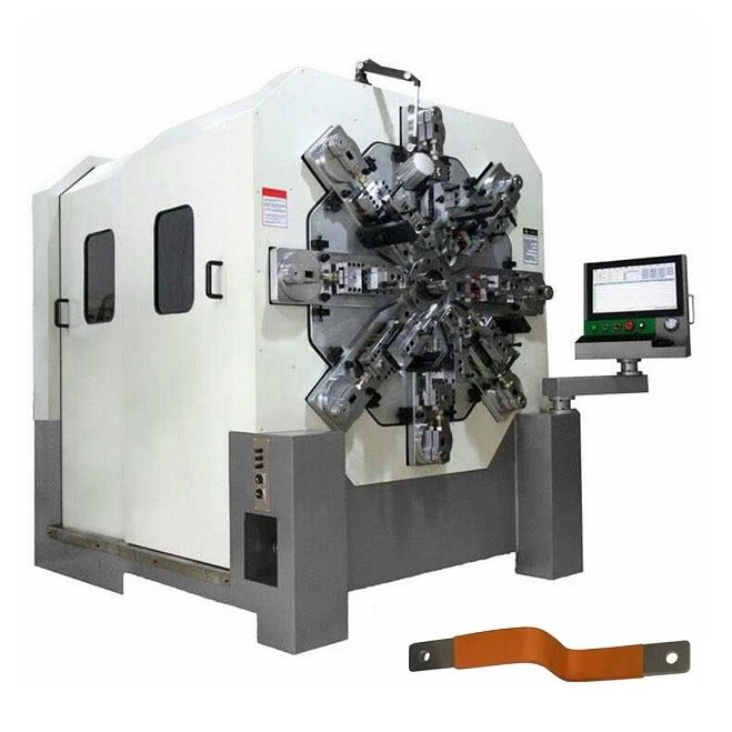 Máquina formadora de alambre de barra colectora de cobre de nueva energía CNC